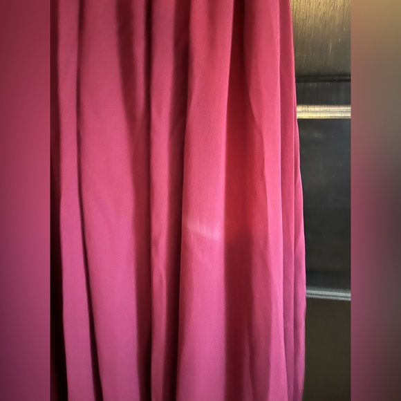 Lulus Heavenly Hues Maxi Burgundy size S - Picture 8 of 9
